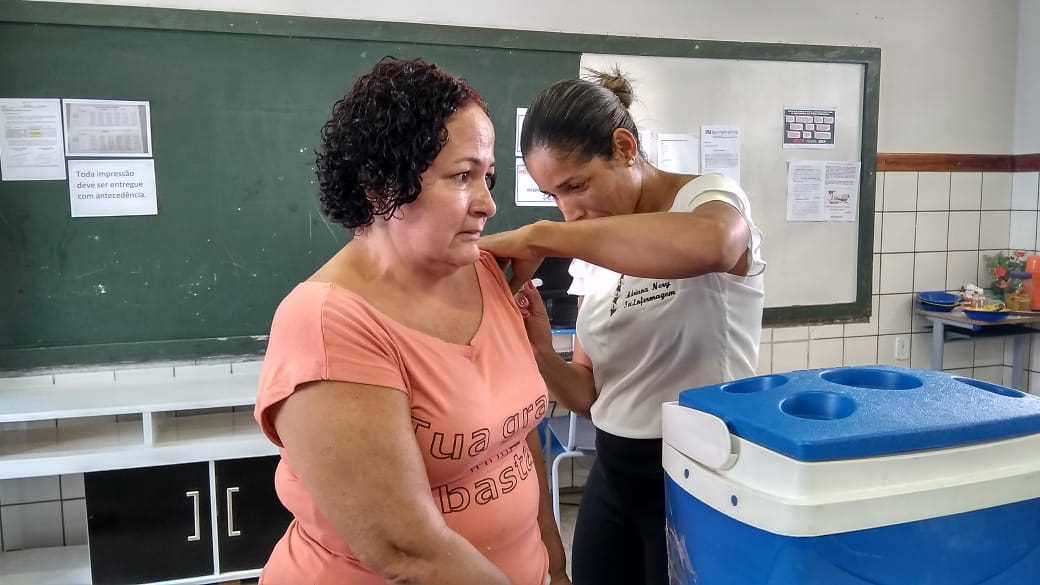 Camacã: Campanha de Vacinação contra Influenza (Gripe) alcança professores da rede pública 
